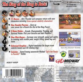 Ready 2 Rumble Boxing: Round 2 - Box - Back Image