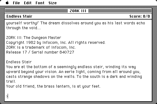 Zork III: The Dungeon Master