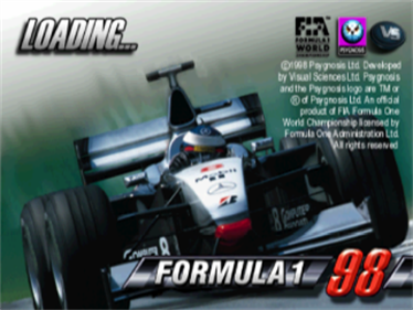 Formula 1 98 - Screenshot - Game Title Image