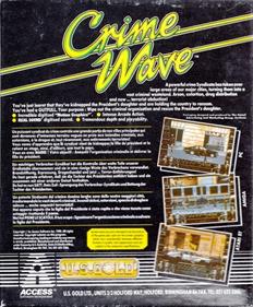 Crime Wave - Box - Back
