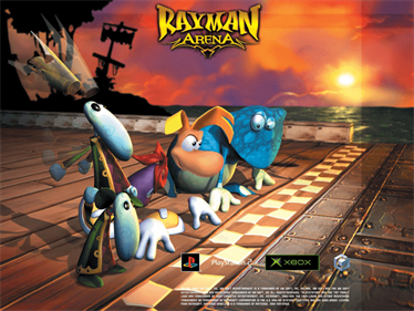 Rayman Arena - Advertisement Flyer - Front