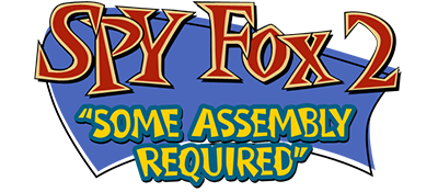 Spy Fox 2: Some Assembly Required - Clear Logo Image