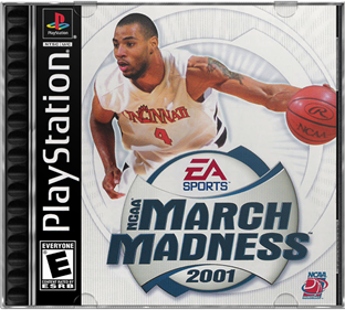 NCAA March Madness 2001 - Box - Front - Reconstructed Image