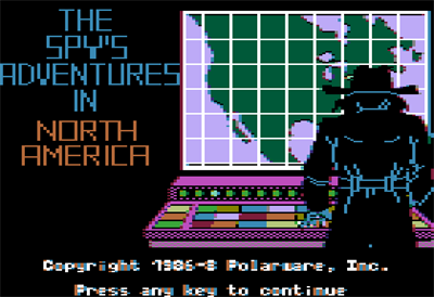 The Spy's Adventures in North America - Screenshot - Game Title Image