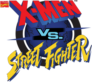 X-Men vs. Street Fighter - Clear Logo Image
