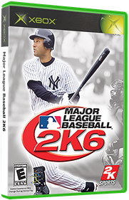 Major League Baseball 2K6 - Box - 3D Image