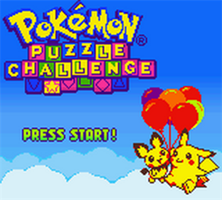 Pokémon Puzzle Challenge - Screenshot - Game Title Image
