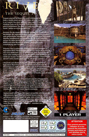 Riven: The Sequel to Myst - Box - Back Image