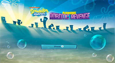 SpongeBob SquarePants: Plankton's Robotic Revenge - Screenshot - Game Title Image