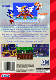 Sonic The Hedgehog: The Lost Worlds - Box - Back Image