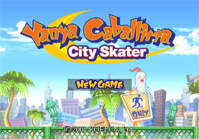 Yanya Caballista: City Skater - Screenshot - Game Title Image