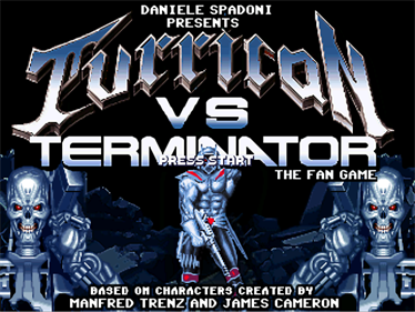 Turrican vs Terminator - Screenshot - Game Title Image