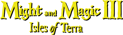 Might and Magic III: Isles of Terra - Clear Logo Image