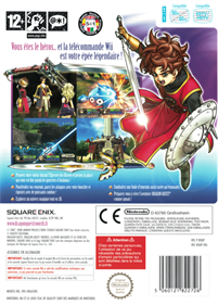 Dragon Quest Swords: The Masked Queen and the Tower of Mirrors - Box - Back Image