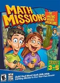 Math Missions: The Amazing Arcade Adventure Grades 3-5 - Box - Front Image