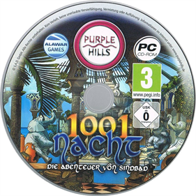 1001 Nights: The Adventures of Sindbad - Disc Image