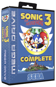 Sonic The Hedgehog 3 Complete - Box - 3D Image