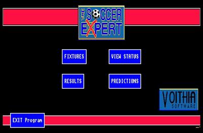 Soccer Expert: Season 1993-1994 - Screenshot - Game Select Image