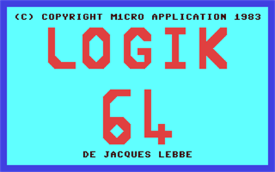 Logik 64 - Screenshot - Game Title Image