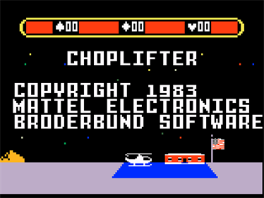 Choplifter - Screenshot - Gameplay