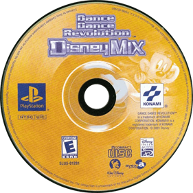 Dance Dance Revolution: Disney Mix - Disc Image