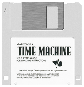 Time Machine - Fanart - Disc Image