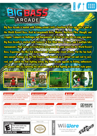 Big Bass Arcade - Box - Back Image