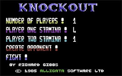 KnockOut! - Screenshot - Game Title Image