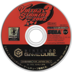 Virtua Striker 2002 - Disc Image