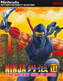 Ninja Gaiden III: The Ancient Ship of Doom - Fanart - Box - Front Image