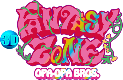3D Fantasy Zone: Opa-Opa Bros. - Clear Logo Image