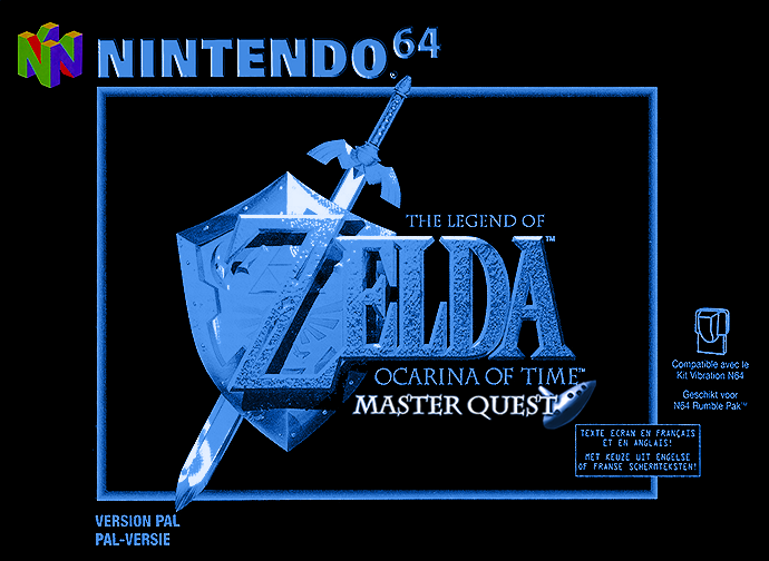 The Legend of Zelda: Ocarina of Time / Master Quest Box Shot for