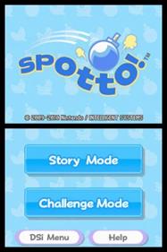 Spotto! - Screenshot - Game Title Image