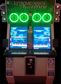 Keyboardmania 2nd Mix - Arcade - Cabinet Image