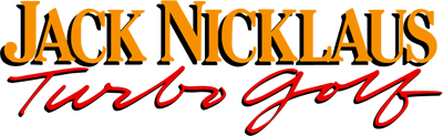 Jack Nicklaus: Turbo Golf - Clear Logo Image
