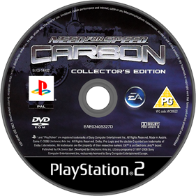 Need for Speed: Carbon: Collector's Edition - Disc Image