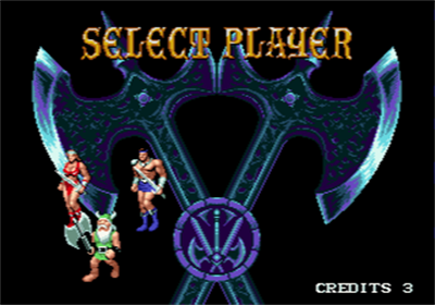 Golden Axe II - Screenshot - Game Select Image