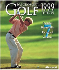 Microsoft Golf 1999 Edition - Box - Front Image