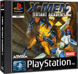 X-Men: Mutant Academy 2 - Box - 3D Image