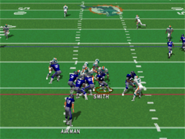 Jimmy Johnson's VR Football '98 - Screenshot - Gameplay Image