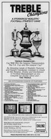 Treble Champions - Advertisement Flyer - Front Image