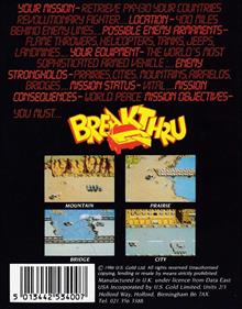 Breakthru - Box - Back Image