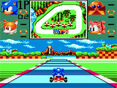 Sonic Drift - Screenshot - Gameplay Image