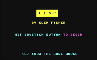 Leap - Screenshot - Game Title Image