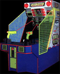 Alien Command - Arcade - Cabinet Image