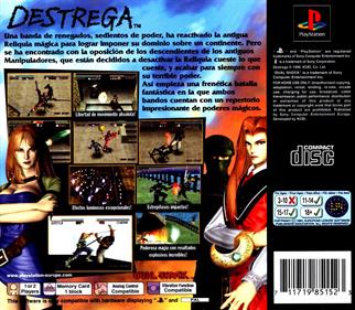 Destrega - Box - Back Image