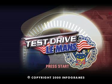 Test Drive Le Mans - Screenshot - Game Title Image