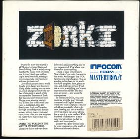 Zork I - Box - Back Image