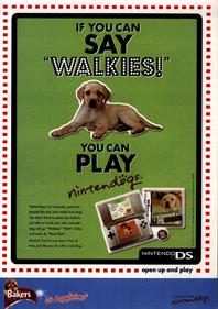 Nintendogs: Lab & Friends - Advertisement Flyer - Front Image