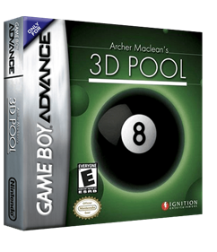 Archer Maclean's 3D Pool - Box - 3D Image